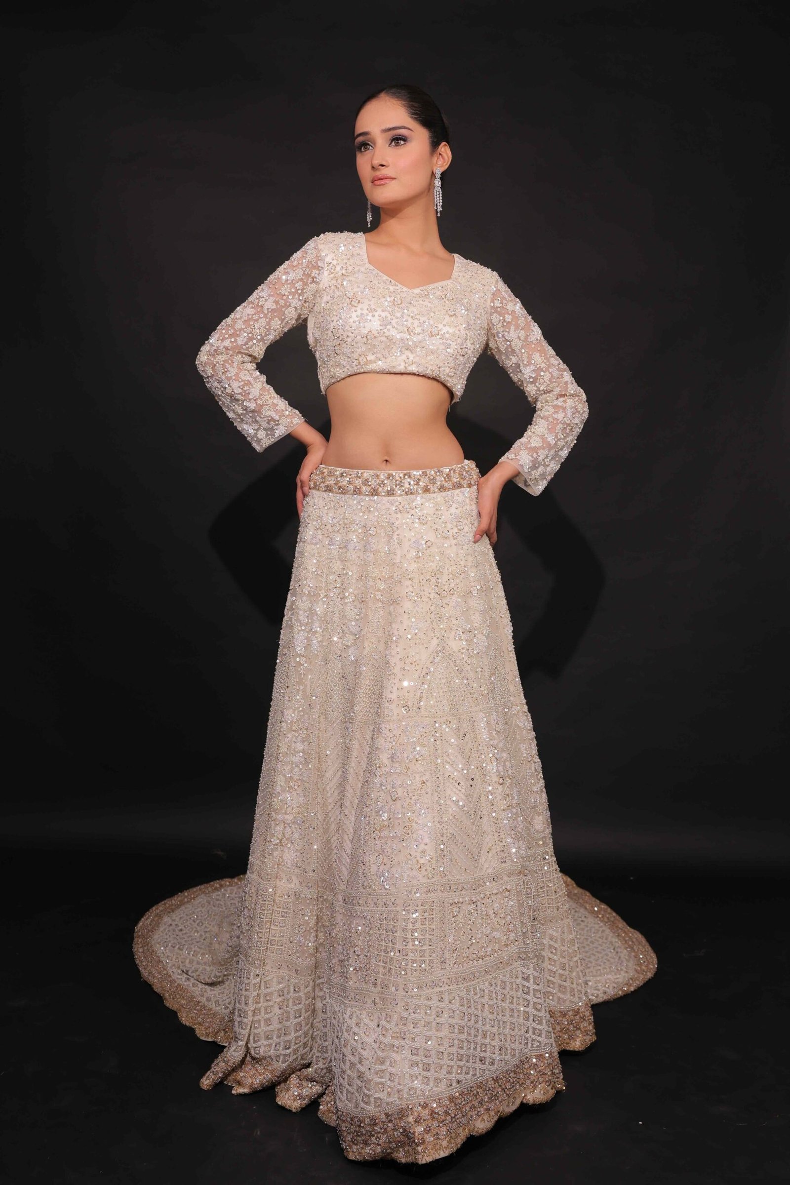 Moonlight Mirage Lehenga