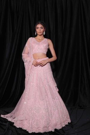 Blush Reverie Lehenga