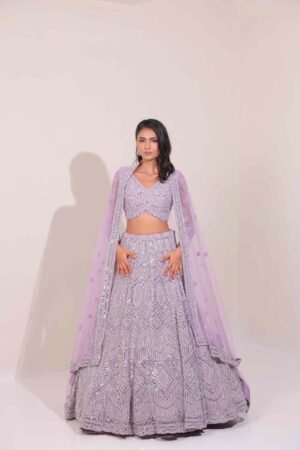 Lavender Luxe Lehenga