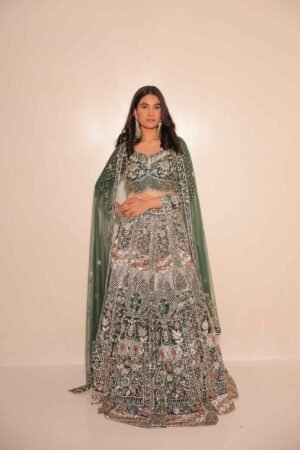 Emerald Enchant Lehenga